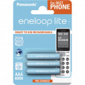 Panasonic eneloop Lite akupatarei DECT Micro AAA 550mAh 1x3tk (BK-4LCCE/3DE)