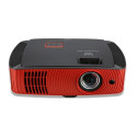 Acer Z650 data projector 2200 ANSI lumens DLP 1080p (1920x1080) Ceiling-mounted projector Black,Red