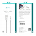 Devia Smart cable USB - Lightning 2,0 m 2,1A white