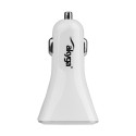 Akyga AK-CH-09 car charger (12 V | 4 x USB | 6800 mA) white
