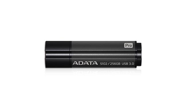 ADATA S102 Pro Advanced USB flash drive 256 GB USB Type-A 3.2 Gen 1 (3.1 Gen 1) Grey