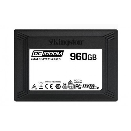 960GB SSD DC1000M Kingston U.2 2280 NVMe