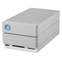 LaCie 2big Dock Thunderbolt 3 disk array 20 TB Desktop Grey