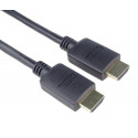 PremiumCord HDMI 2.0 High Speed+Ethernet, zlacené konk., 3m