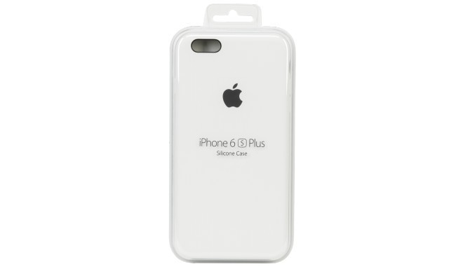 Apple kaitseümbris Silicone Case iPhone 6s Plus, valge