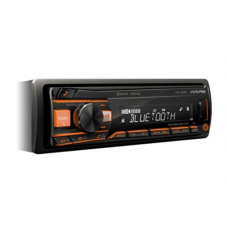 Alpine UTE-200BT car media receiver Black Bluetooth