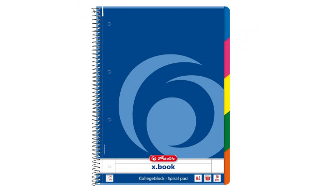 Herlitz Блокнот x.book А4/100, линия