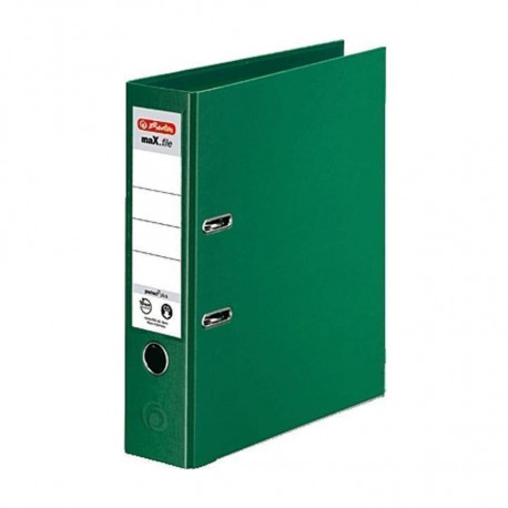 Herlitz registraator, A4/8 cm, roheline