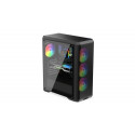 SilentiumPC Ventum VT4V EVO TG ARGB Tower Black