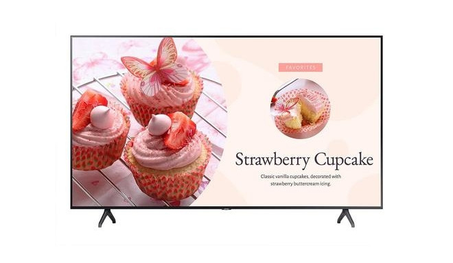 Samsung BE70T-H Digital signage flat panel 177.8 cm (70") LED 4K Ultra HD Grey Built-in process