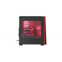 GENESIS TITAN 700 Pc case, Midi tower, Red