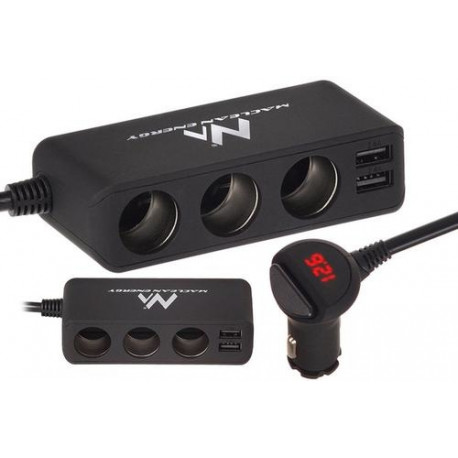 Maclean MCE117 mobile device charger Black Auto