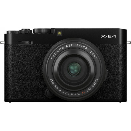 Fujifilm X-E4 + 27mm f/2.8 Kit, black