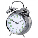 Alarm clock Hama Nostalgia silver