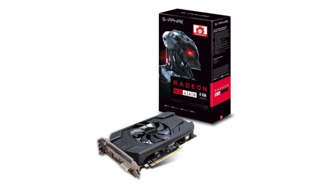 Graphics Card | SAPPHIRE | AMD Radeon RX 460 | 2 GB | 128 bit | PCIE 3.0 16x | GDDR5 | Memory 1750 M