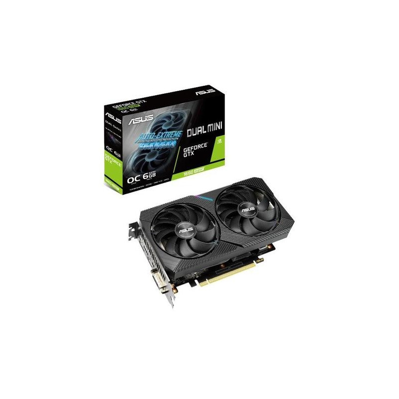 ASUS Dual -GTX1660S-O6G-MINI NVIDIA GeForce GTX 1660 SUPER 6 GB