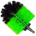 Kornely cleaning brush for drill Medium, green