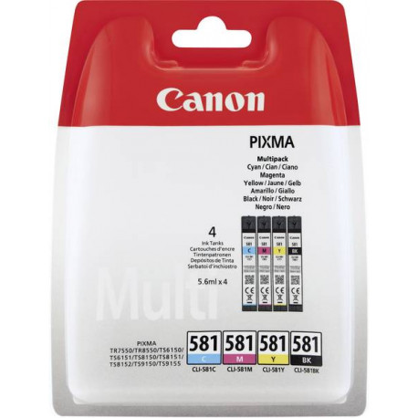 Canon ink CLI-581 Multipack C/M/Y/BK