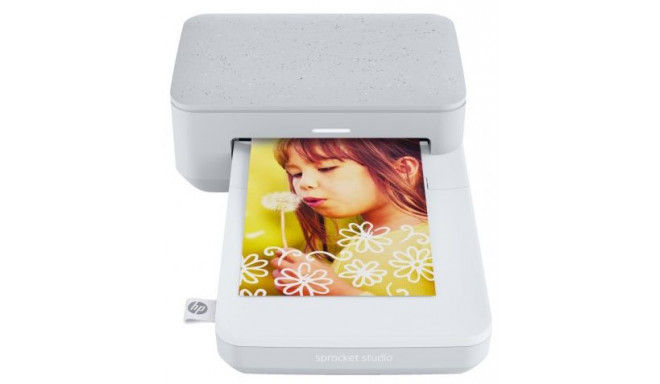 HP photo printer Sprocket Studio, white