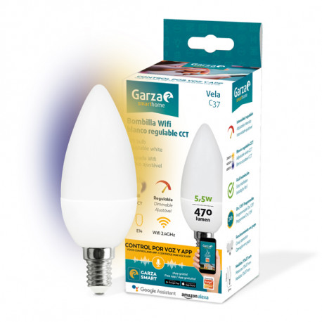 Gudra Spuldze Smarthome Balts LED WiFi 5,5W (Refurbished A+)