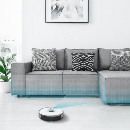 Concept VR3120 robot vacuum 0.6 L Bagless Silver, White