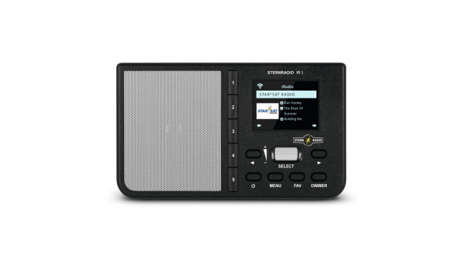 Technisat internetiraadio STERNRADIO IR 1, must (0000/3960)