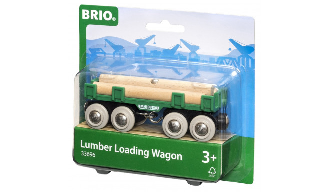 BRIO Lumber Loading Wagon (33696)