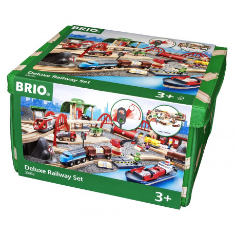 World Straßen und Schienen Bahn Set Deluxe