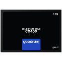 GOODRAM CX400 01T SSD, 2.5” 7mm, SATA 6 Gb/s, Read/Write: 550 / 500 MB/s, gen. 2