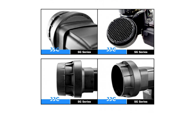 JJC 3 in 1 Honeycomb Grid voor Nikon SB 900/SB 910