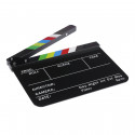 Professionele Director Clapper Black/Color  (Krijt)