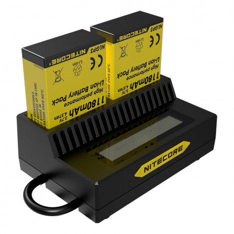 Nitecore UGP3 lader voor GoPro Hero 3/3+