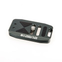 70mm Base Plate with screen slope and strap connector. Compatible with Arca Swiss Grijs