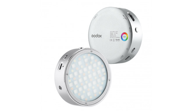Godox R1 RGB Round Head LED Silver