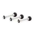 VANZ Set of 3 Combine Spikes & Rubber Feet(1/4" 20 screws and 3/8" compatible) 