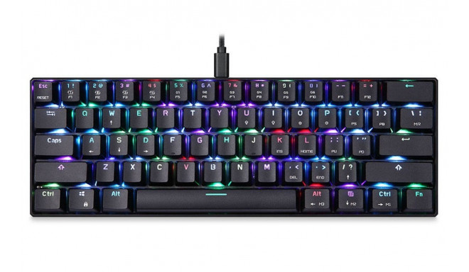 Motospeed juhtmevaba klaviatuur CK62 RGB ENG