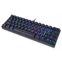 Motospeed CK62 WRL RGB Mechanical Gaming Keyboard With LED BackLight / Bluetooth / USB / Black (ENG)
