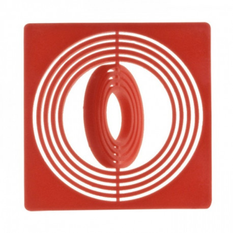 Lindner Flexi-System mündikapsel 51x51 - punane