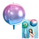 Folijas balons 35 cm, zils/violets