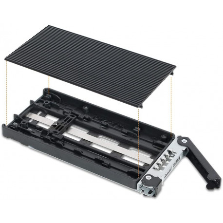 Icy Dock MB834TP-B, Drive trays