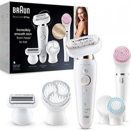 Braun Epil Silk-epil 9 Flex SES 9100 3D - Beauty Set