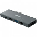 Canyon dokk DS-05B 7 port USB-C PD100W/2xHDMI/USB 3.0/USB 2.0/SD