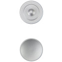 Soft Release Buttons (Zilver)