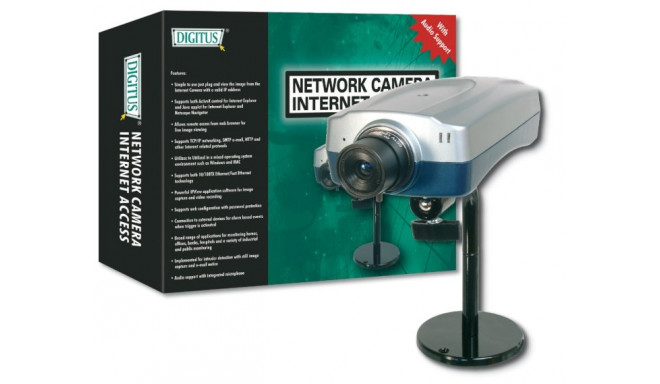 DIGITUS Internet cam. JPEG,RJ45,3-30fps,640x480