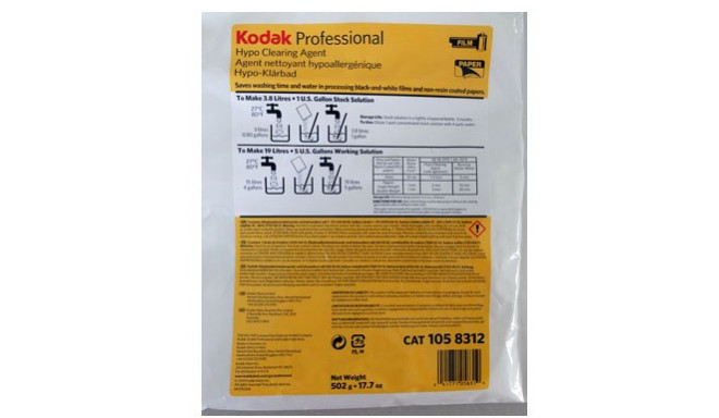 Kodak puhastusvahend Hypo Clearing Agent 19L (pulber)