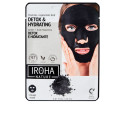 IROHA DETOX CHARCOAL BLACK tissue facial mask 1use