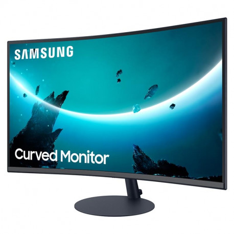 Samsung monitor 24'' nõgus Full HD LED VA T55 LC24T550FDRXEN