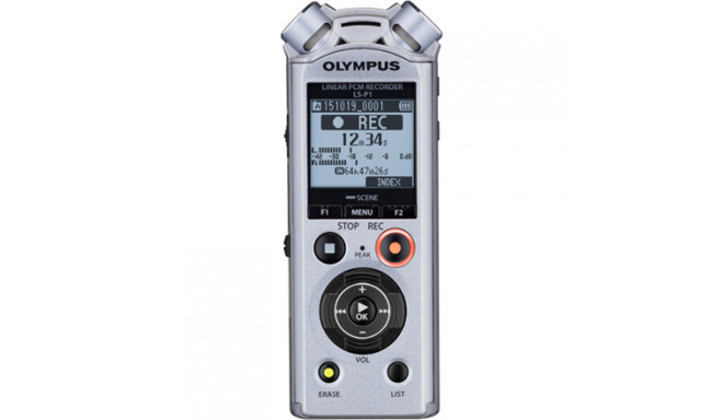 Olympus LS-P1 96kHz/24bit Linear PCM, Digital