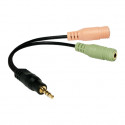 Logilink Audio jack adapter, 4-pin, 3.5 mm st