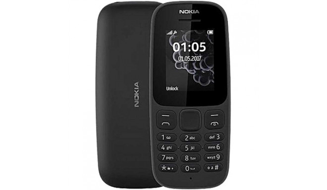 Nokia 105 (2019) TA-1174 Black, 1.77 ", TFT, 